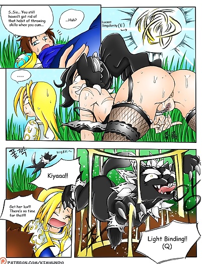  manga When the Servers go Down - part 2, full color , doujinshi  league-of-legends