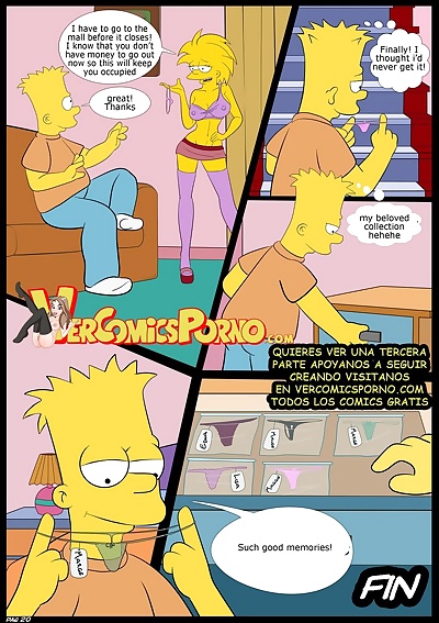  manga The Simpsons 2 - The Seduction - part 2, incest , sister 