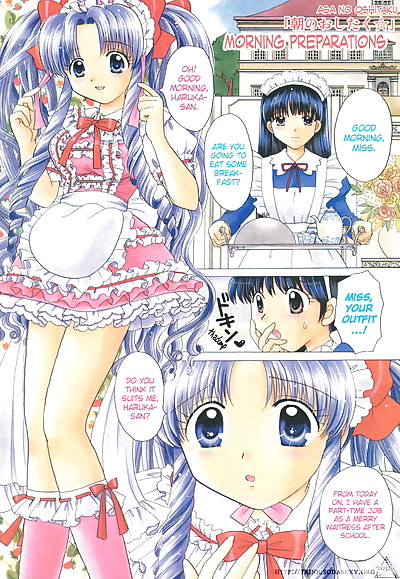 english manga Morning Preparations, full color , manga 