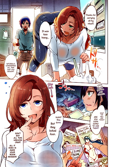 english manga Tonari no Rina-san - My Neighbor Rina.., big breasts  milf
