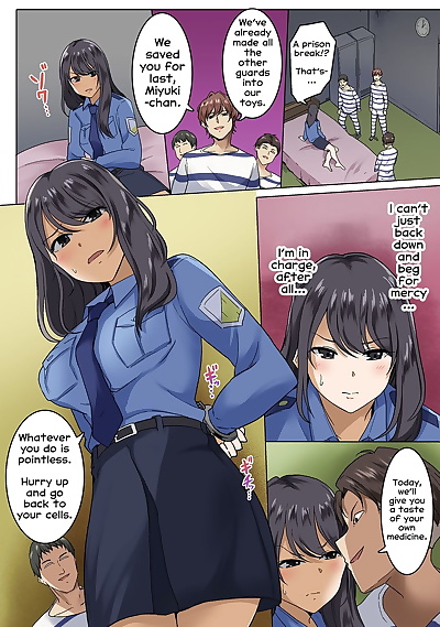 english manga Kangoku Zemi Kanshu ni Zettai Fukujuu.., big breasts , full color  rape