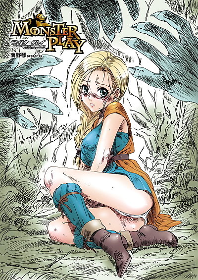 english manga Monster Play, bianca whitaker , full color , manga 