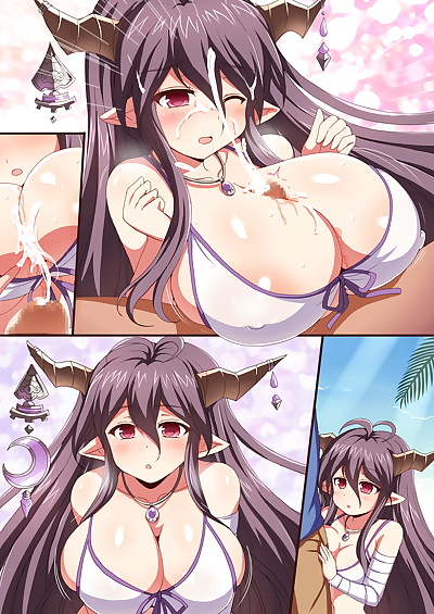  manga â™€ Draph Oppaidan 2 - part 2, danua , almeida , big breasts , full color  mosaic-censorship