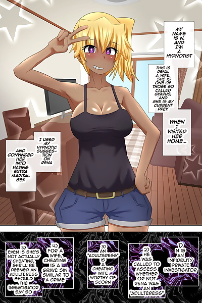 english manga Gal-zuma Saimin Inpu Test, big breasts , full color  gyaru