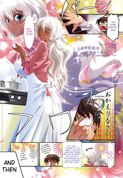 english manga Aoi Nagisa Tonari no Ie no Anette-san.., big breasts , full color 