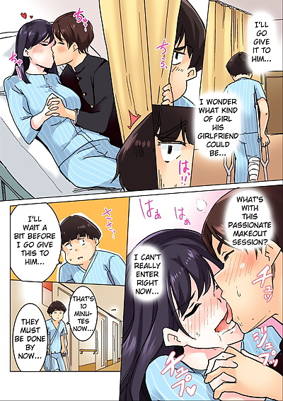 english manga Wakamatsu Sundome Nurse no Monzetsu.., big breasts , anal  cheating
