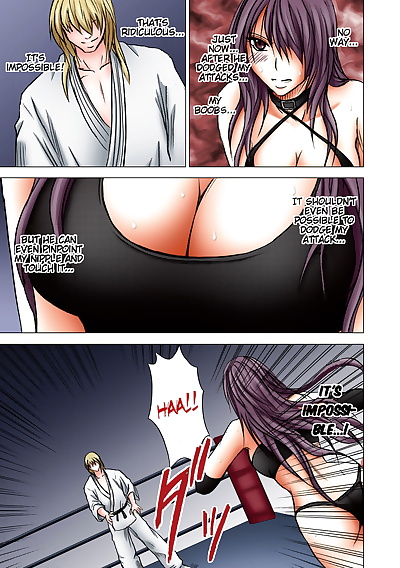 english manga Crimson Girls Fight Maya Hen Full.., big breasts , full color 