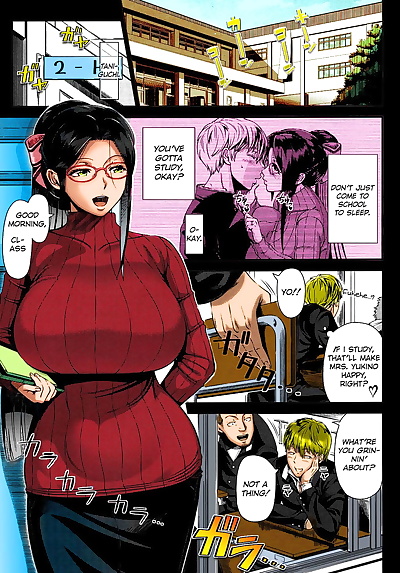 english manga Shinozuka Yuuji Yukino Sensei no.., big breasts , blowjob  schoolboy-uniform