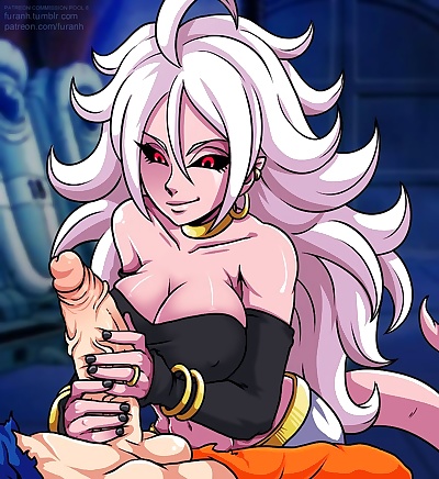  manga Dragon Ball Collection Part 2 - part 15, android 18 , android 21 , big breasts  dragon ball z