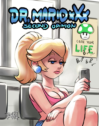  manga Dr. Mario xXx: Second Opinion, princess peach , mario , big breasts , full color  big-breasts
