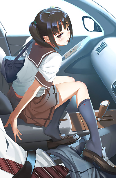 manga s.m.o.k.e., femdom , footjob  schoolgirl-uniform