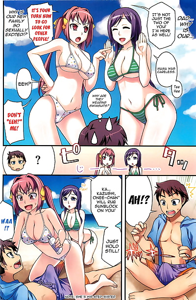 anglais manga nagasarete mujintou cast away....., big breasts , milf  mother