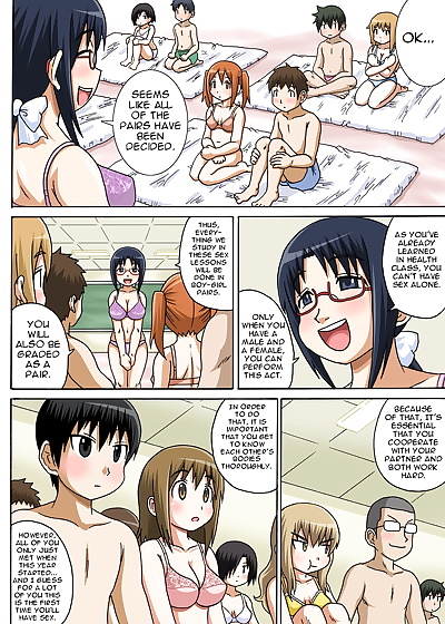 anglais manga camarade de classe pour ecchi jugyou chapitre 1, full color , manga  full censorship