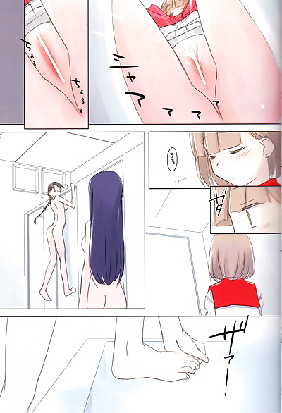 anglais manga invisible!, hiroyuki fujita , serika kurusugawa , full color , manga  ffm threesome