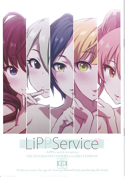  manga LiPPService, frederica miyamoto , mika jougasaki , full color  blowjob