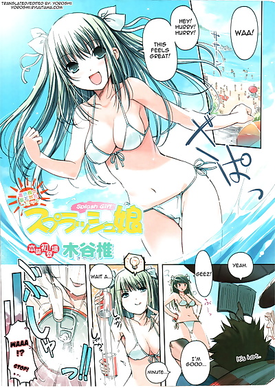 manga Splash musume - Splash Ragazza, full color , manga 